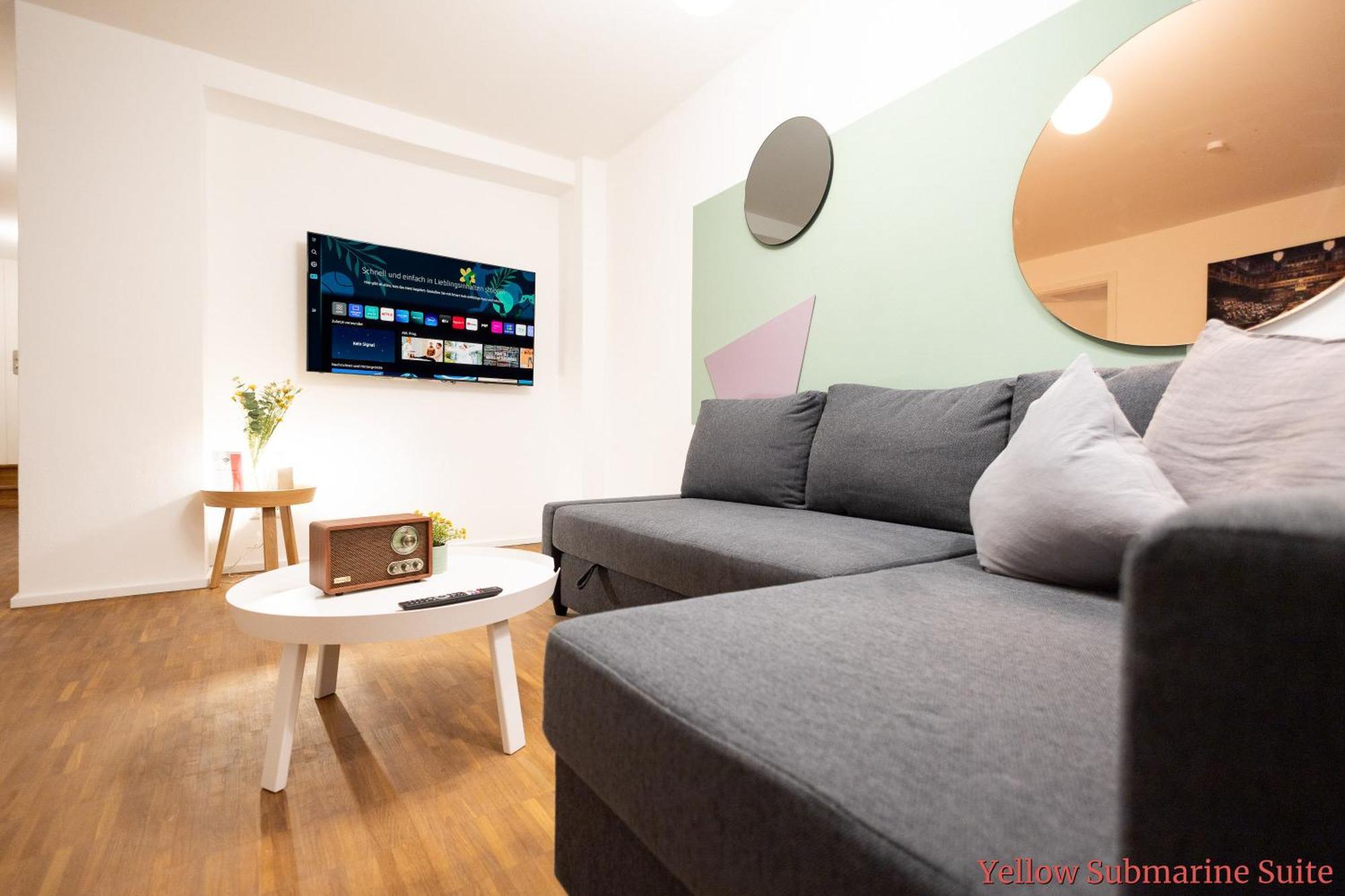 Ko-Living - Beatles Und Banksy Suites & Studios Am Eselsbrunnen - Altstadt - Kueche Halle  Zewnętrze zdjęcie